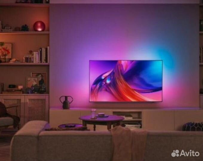 Новый 4К Телевизор Philips c Ambilight 164 см