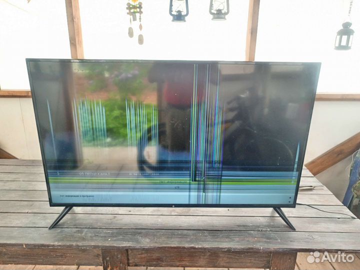 Телевизор ЖК dexp U50f700e матрица разбита