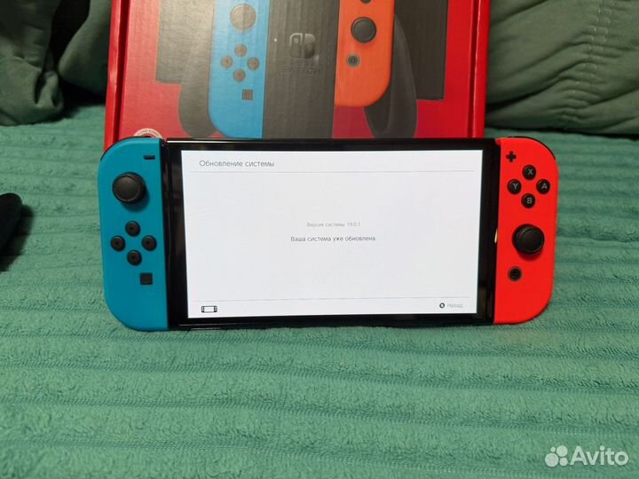 Nintendo switch oled как новая