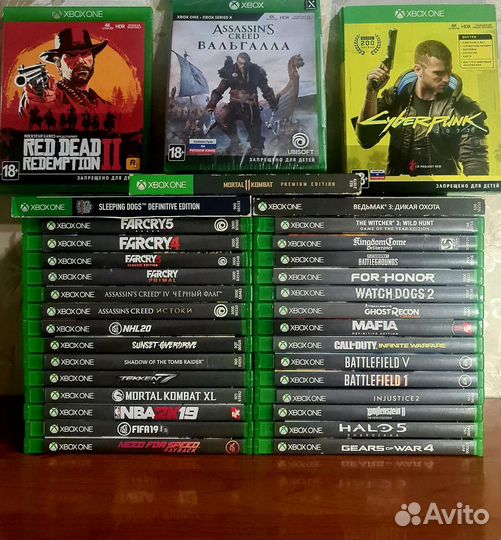 Лицензионые игры Xbox One S/X Series X PS4/5