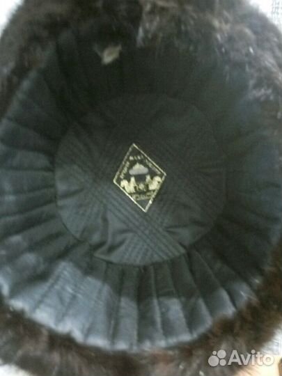 Мужская,норковая шапка