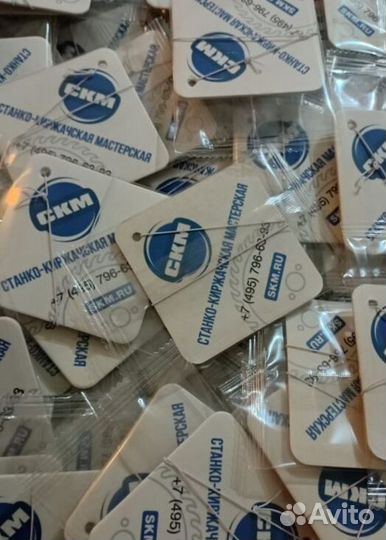 Ваш логотип на ароматизаторах в авто RMT-1420