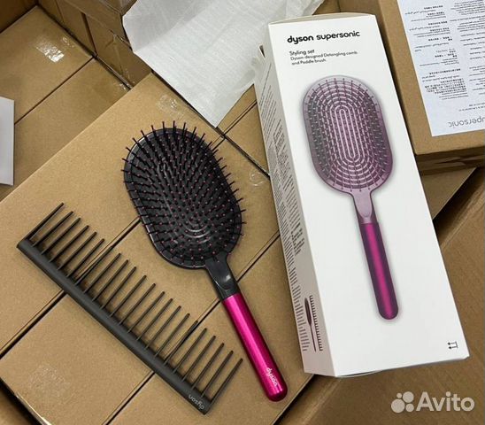 Расческа dyson 2 в 1