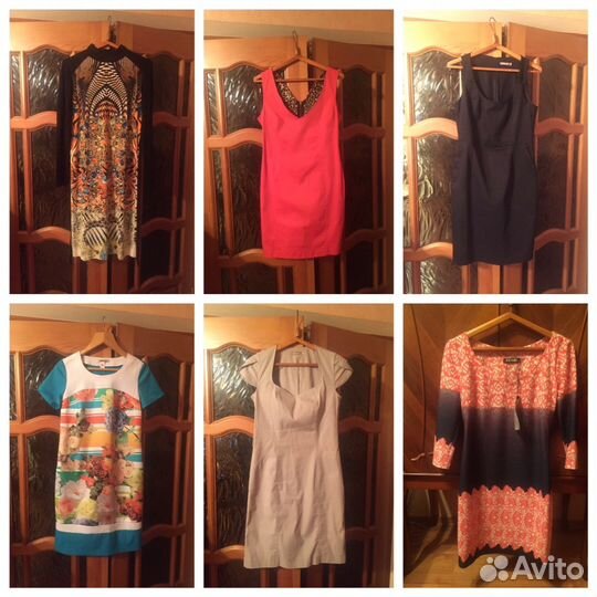 Новые, Разные 20 платьев р.44/46/48