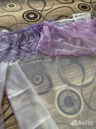 Новая вуаль в кухню с ламбрекеном