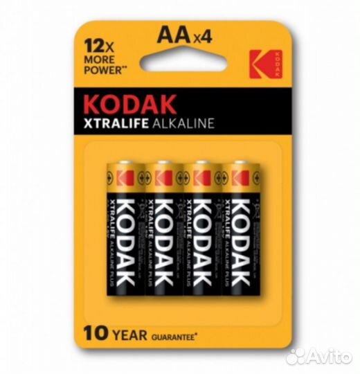 Батарейки Kodak AA/AAA алкалиновые/оригинал