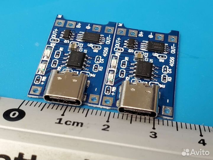 Контроллер для литиевых батарей 1A, USB type-c