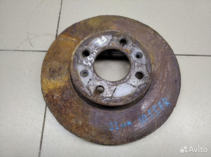 Диск тормозной передний вентилируемый RIO 2005-201