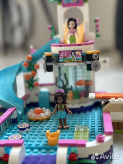 Lego friends аквапарк 41313