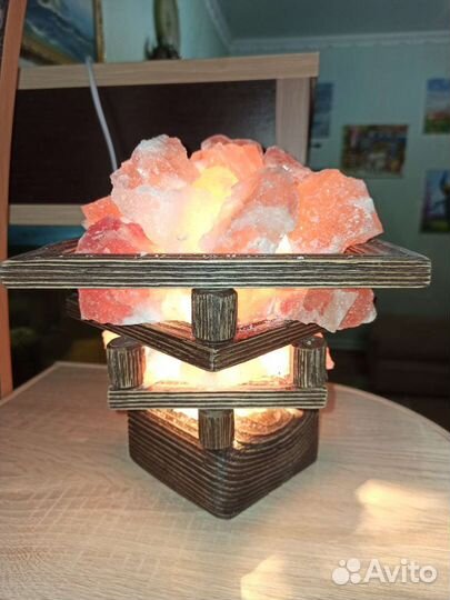 Солевая/ соляная лампа. Ночник
