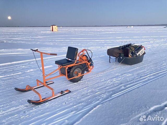 мотосани смарт для зимней рыбалки