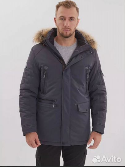 Куртка удлиненная зимняя парка