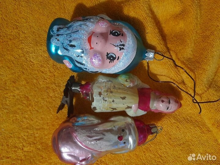 Елочные игрушки СССР одним лотом