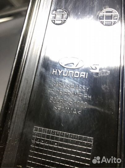 Накладка двери передняя правая Hyundai Santa Fe 4