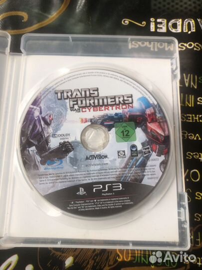 Игра playstation 3. Transformers war for cybertron