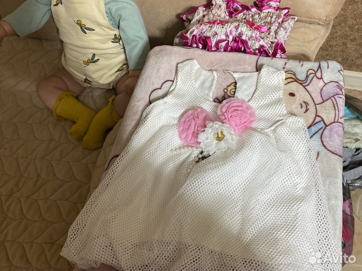 Одежда и кукла для девочки 3-6 лет