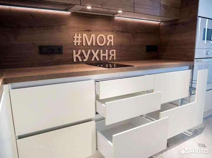 Кухонный гарнитур прямой