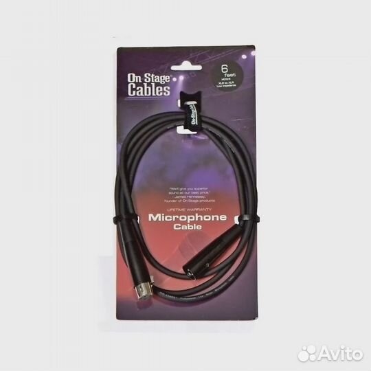 Кабель микрофонный OnStage MC12-6