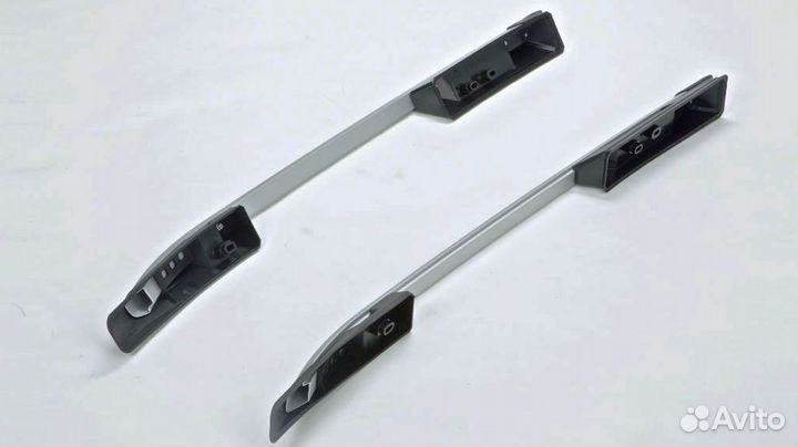 Рейлинги на volkswagen amarok 10+ с поперечиной