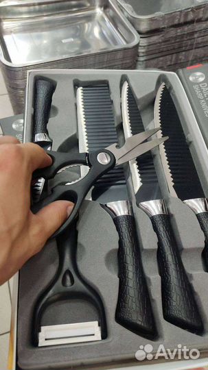 Набор ребристых ножей