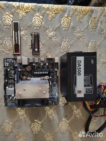 Комплект AM4 Asus A320M / Ryzen 3 3200g / DDR4 8gb