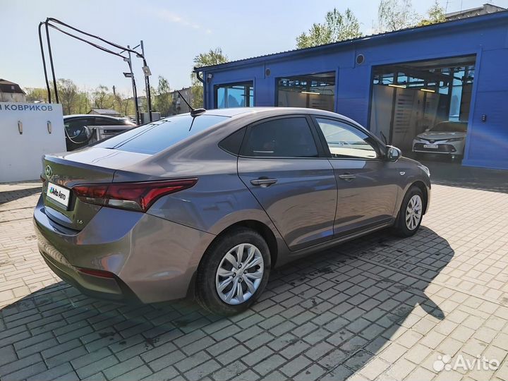 Hyundai Solaris 1.6 МТ, 2018, 81 000 км