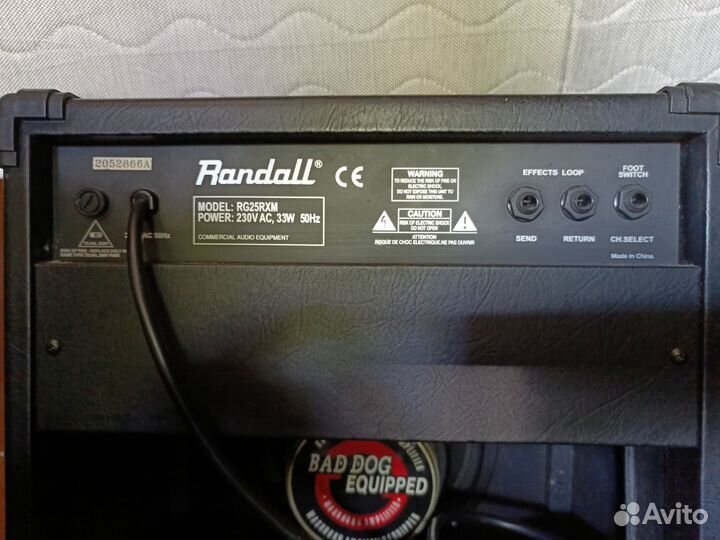 Гитарный комбоусилитель Randall