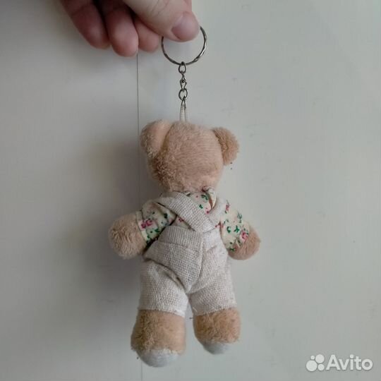 Брелок мишка плюшевый