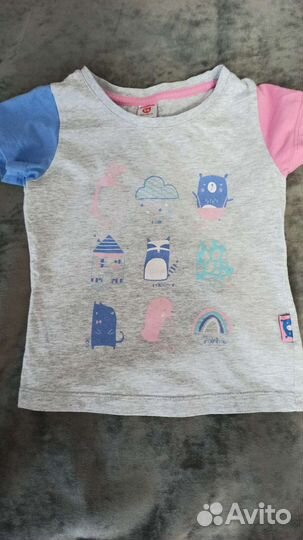 Футболка с юбкой на 3-4 года (комплект)