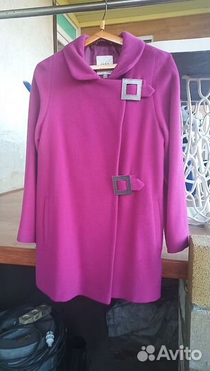 Пальто шерстяное д/с