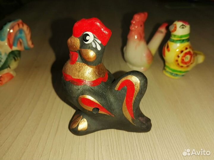 Петушки и курочка