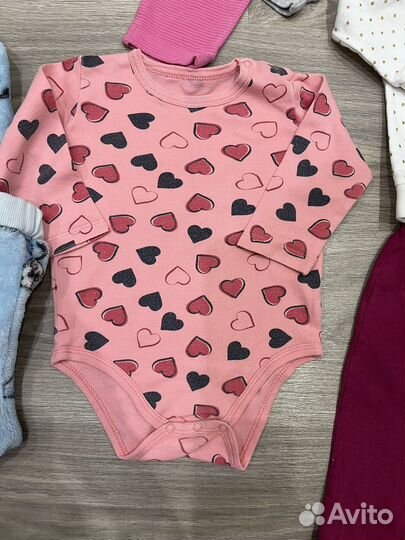 Вещи пакетом для девочек 74- 80