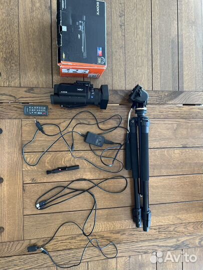 Видеокамера Sony 4k FDR-AX100E