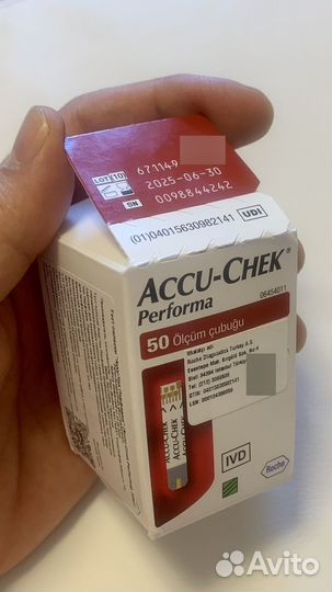 Акучек Тест полоски Accu-Chek Performa