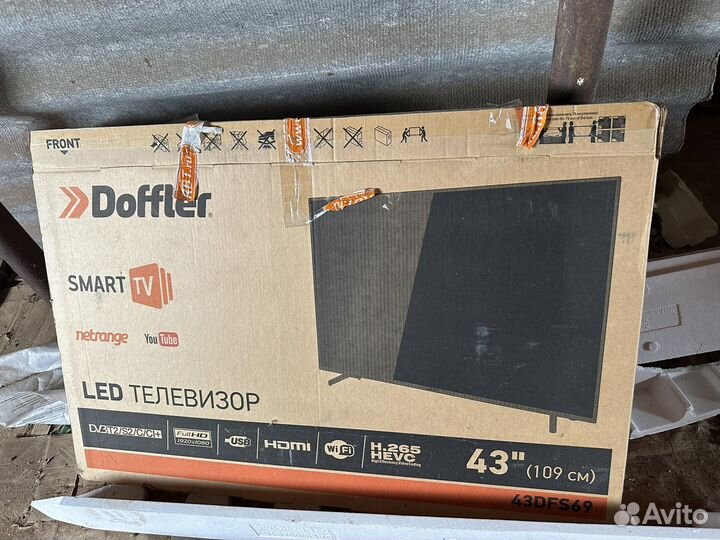 Телевизор doffler 43