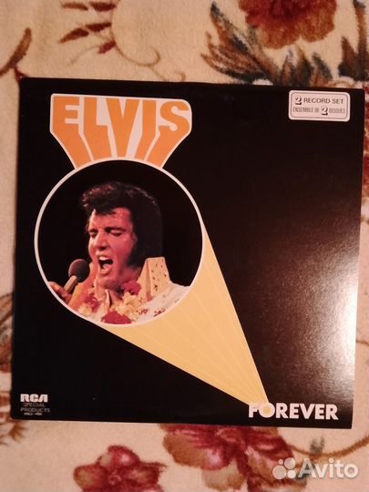 Elvis Presley box set 5 lp 1976 год