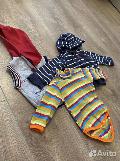 Детские вещи пакетом от 0 до 6 месяцев