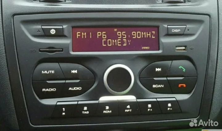 Магнитола штатная LADA kalina 2