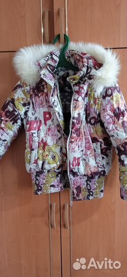 Пуховик на девочку 146 152