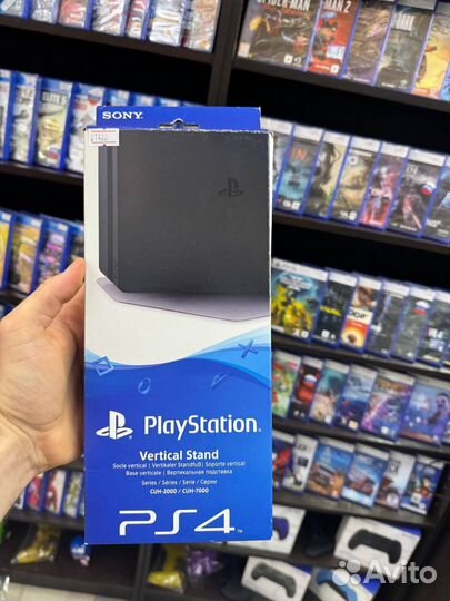 Вертикальная подставка для PS4