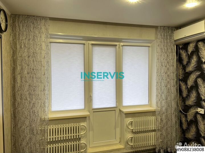 Рулонные шторы белые