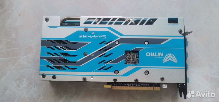 Видеокарта sapphire nitro + RX580