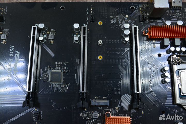 ASRock материнская плата H510 pro BTC+