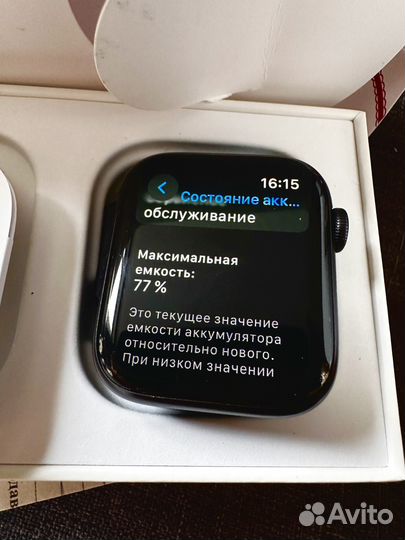 Часы apple watch 5 44 mm