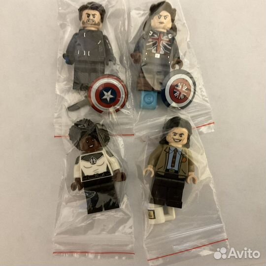 Lego Marvel studios, мини фигуры обмен