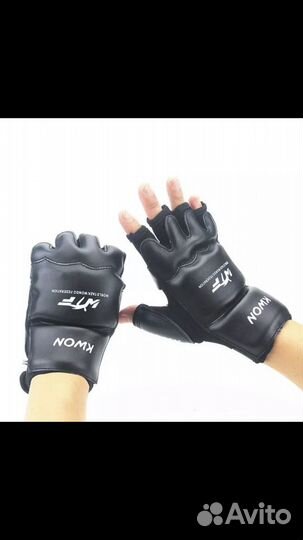 Перчатки для бокса мма, с открытыми пальцами