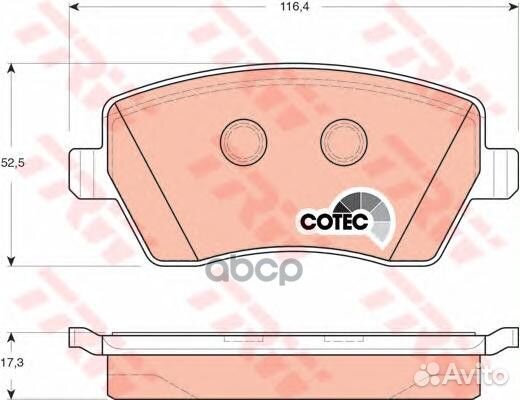 Колодки пер.renault captur 13/nissan note 06-12