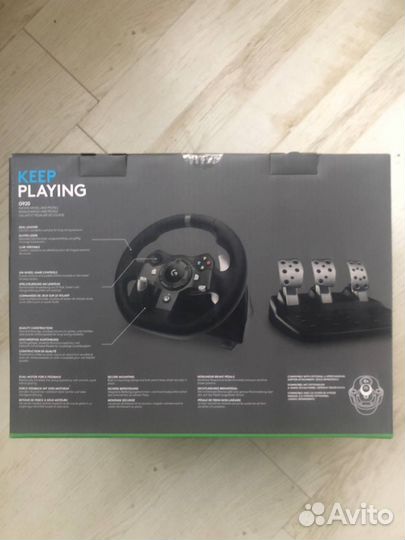 Руль Logitech G920