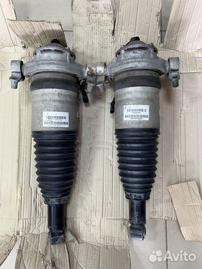 Задние пневмостойки на porsche cayenne 958