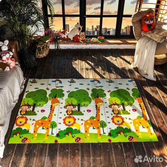 Детский коврик для ползания новый